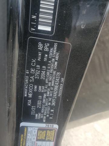 2022 KIA FORTE FE - 3KPF24AD9NE434378
