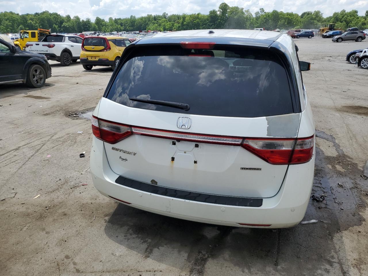 5FNRL5H95CB127167 2012 Honda Odyssey Touring