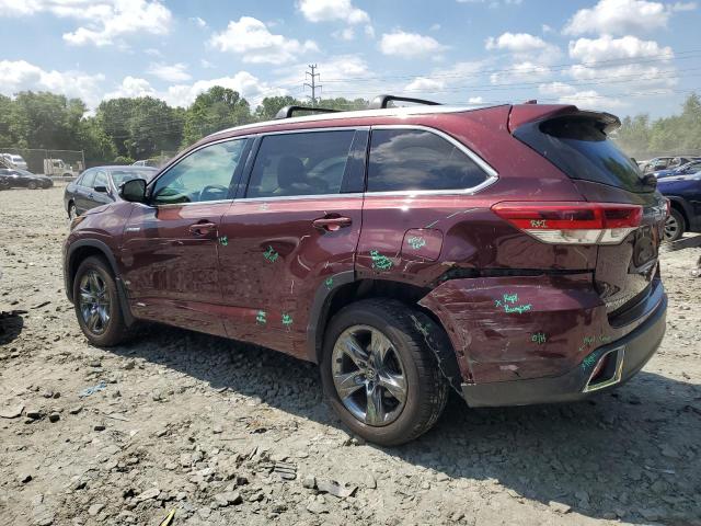 2017 Toyota Highlander Hybrid Limited VIN: 5TDDGRFH5HS027427 Lot: 57280364