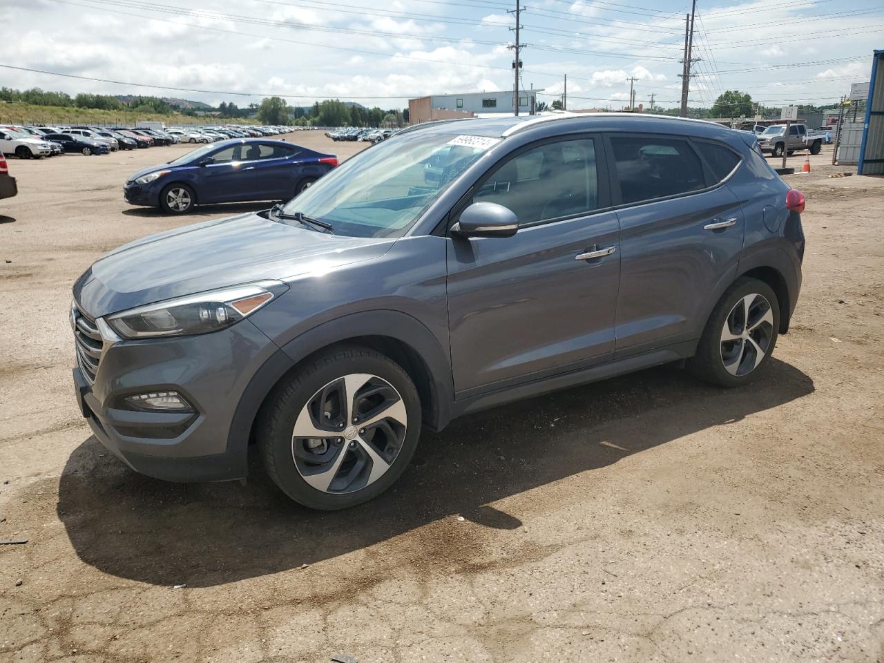 2016 Hyundai Tucson Limited vin: KM8J3CA22GU112200