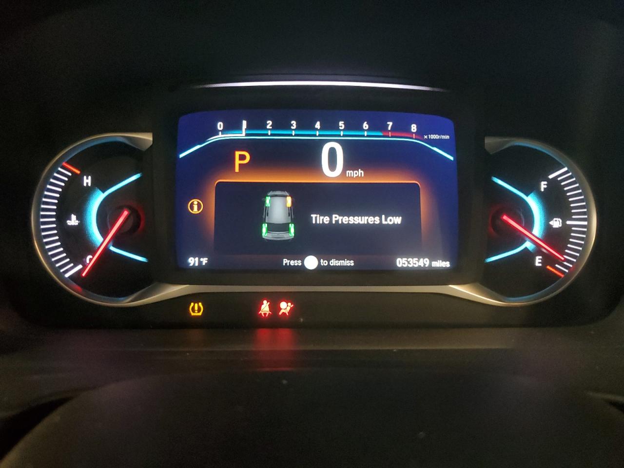 5FNYF6H2XMB026607 2021 Honda Pilot Se