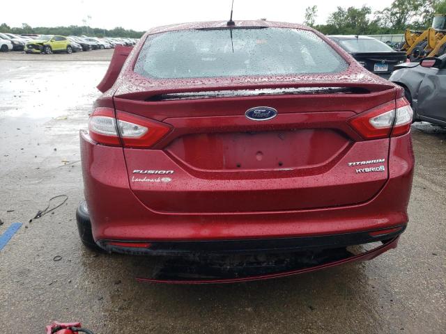 2013 Ford Fusion Titanium Hev VIN: 3FA6P0RU9DR281948 Lot: 60344314