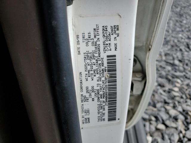 2000 Toyota 4Runner Sr5 VIN: JT3HN86R6Y0267698 Lot: 58496234