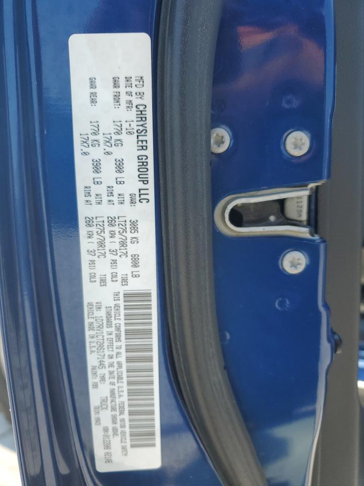 1D7RV1CT2AS171445 2010 Dodge Ram 1500