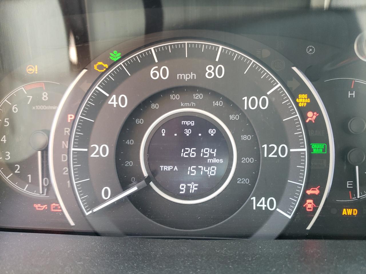 5J6RM4H7XEL119887 2014 Honda Cr-V Exl