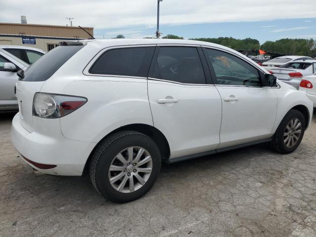 MAZDA CX-7 2011 white  gas JM3ER2A50B0388584 photo #4