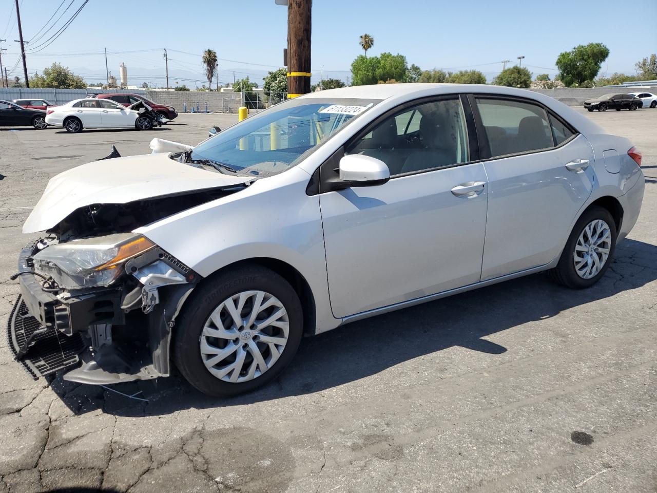 2018 Toyota Corolla L vin: 5YFBURHE5JP780361