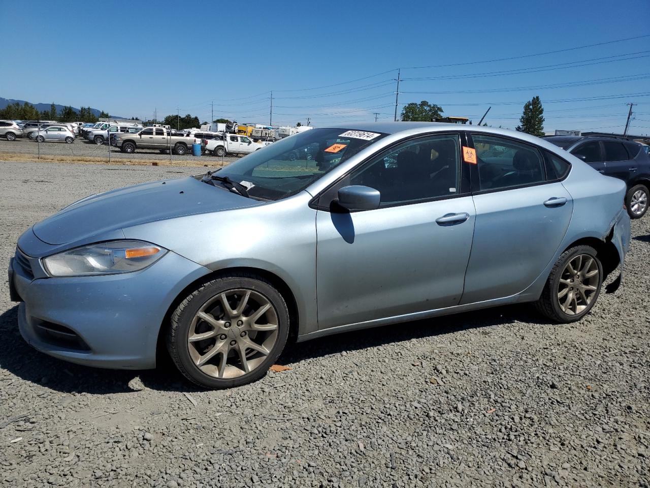 Lot #2991886147 2013 DODGE DART SXT