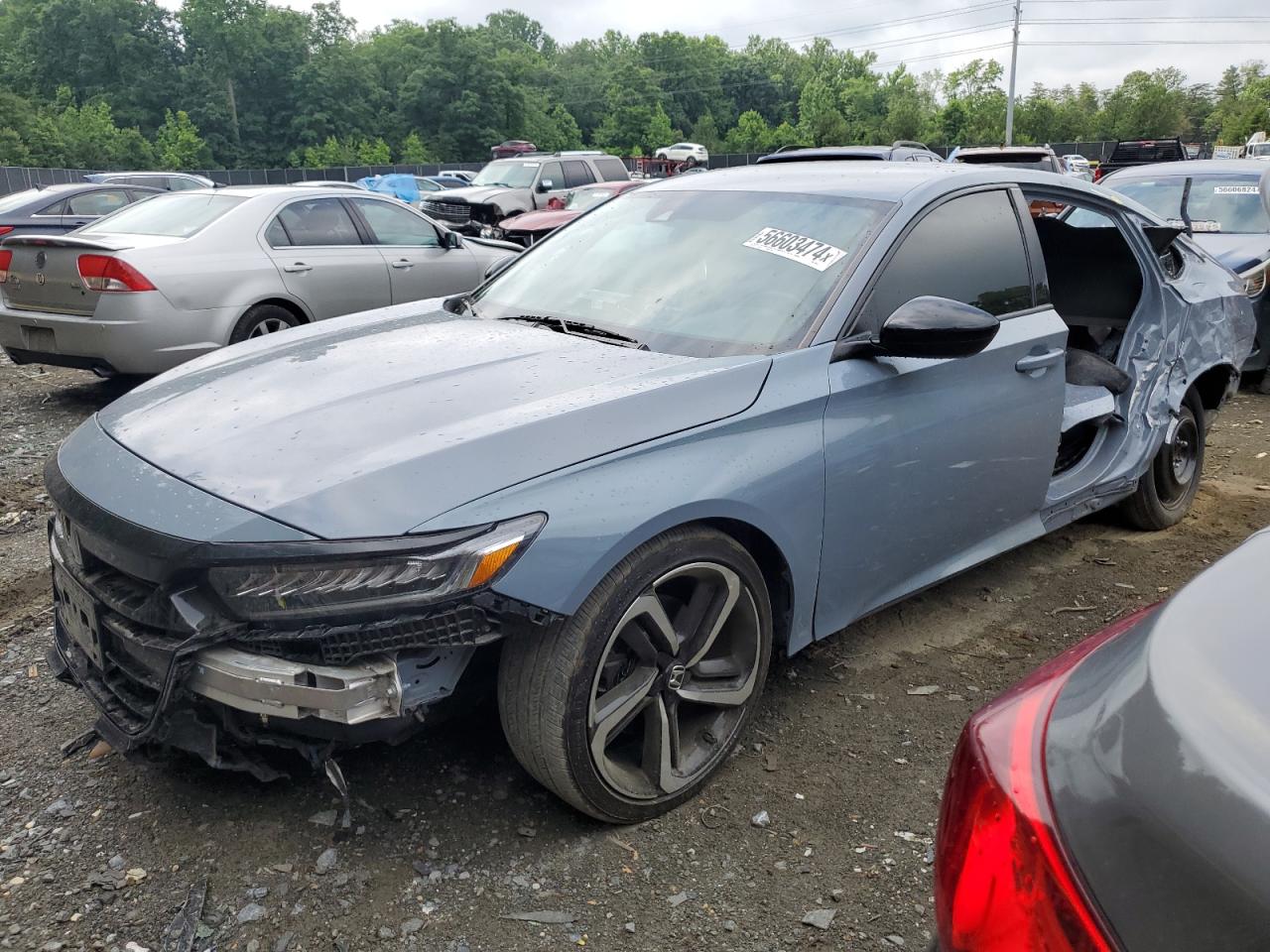 1HGCV1F37NA020187 2022 Honda Accord Sport