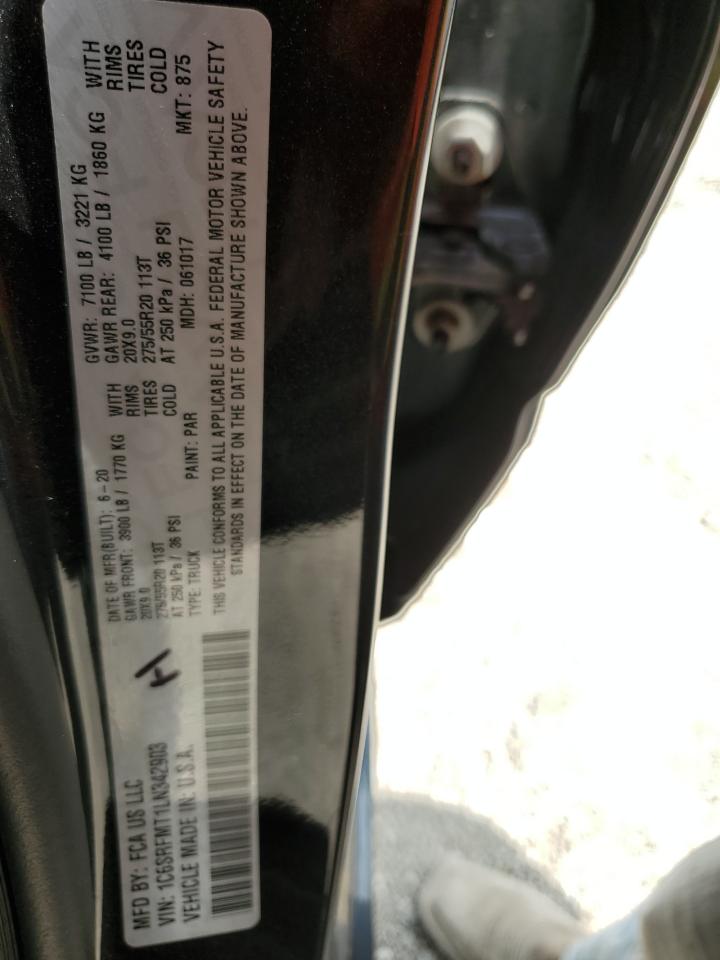 1C6SRFMT1LN342903 2020 Ram 1500 Big Horn/Lone Star