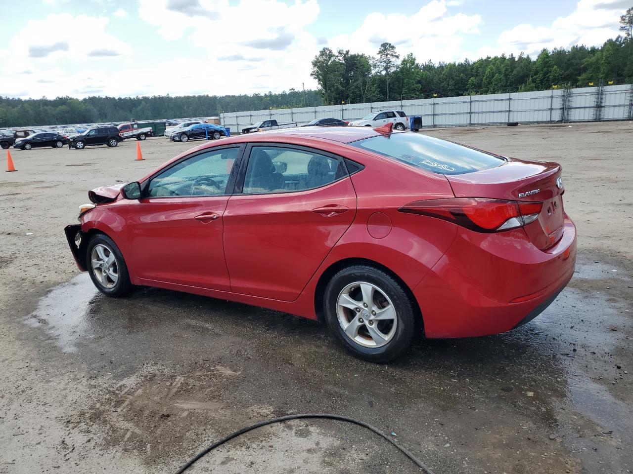 KMHDH4AE2EU181643 2014 Hyundai Elantra Se