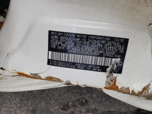 2006 Lexus Is 350 VIN: JTHBE262065003909 Lot: 58319654