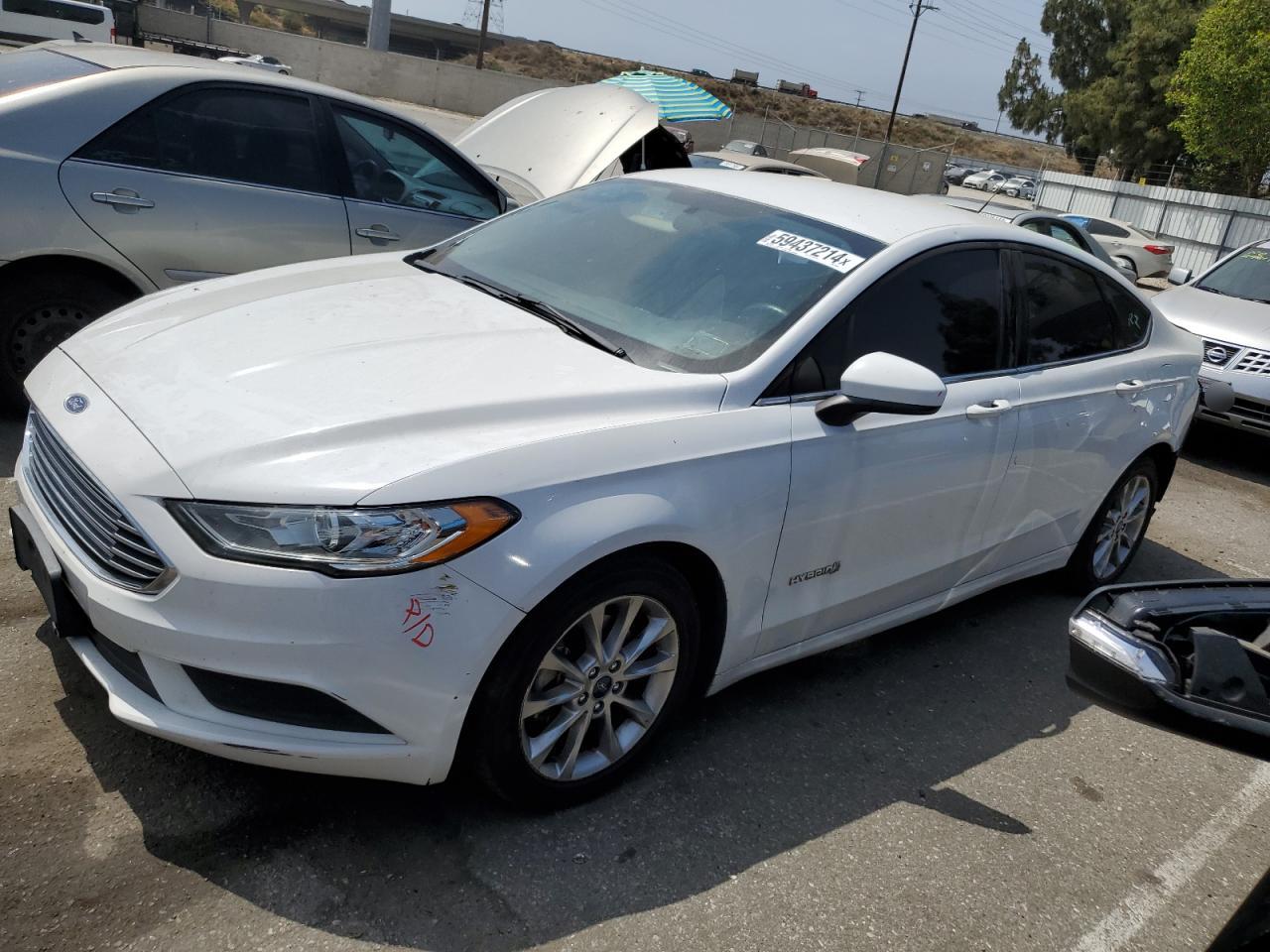 3FA6P0UU3HR276676 FORD FUSION S H 2017