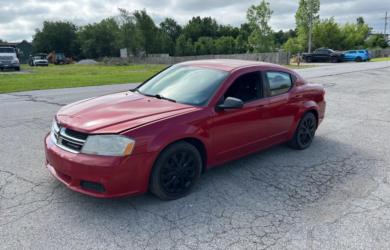 1C3CDZAG4CN258924 2012 Dodge Avenger Se