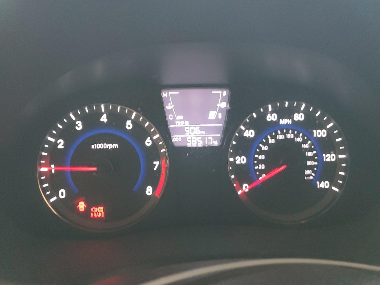 KMHCT5AE5EU177201 2014 Hyundai Accent Gls