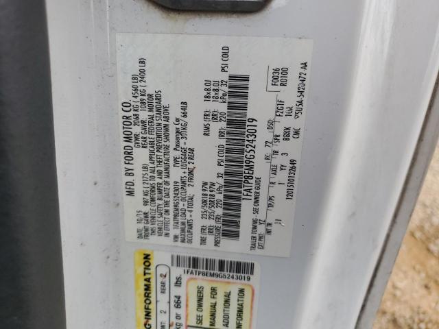 2016 FORD MUSTANG - 1FATP8EM9G5243019