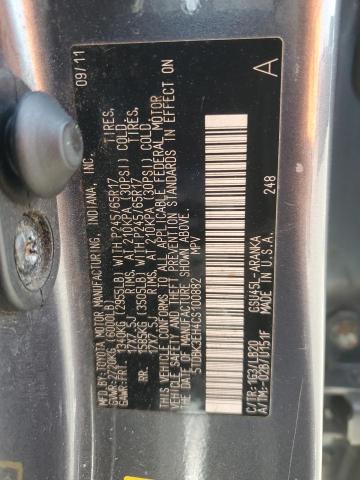 2012 Toyota Highlander Base VIN: 5TDBK3EH4CS100882 Lot: 59011664