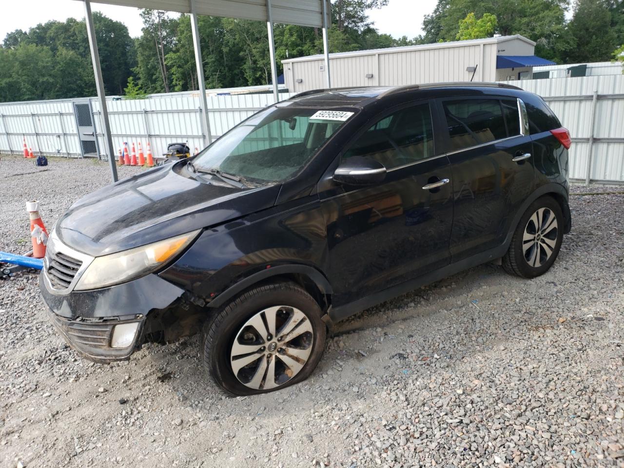 2012 Kia Sportage Ex vin: KNDPC3A24C7186158