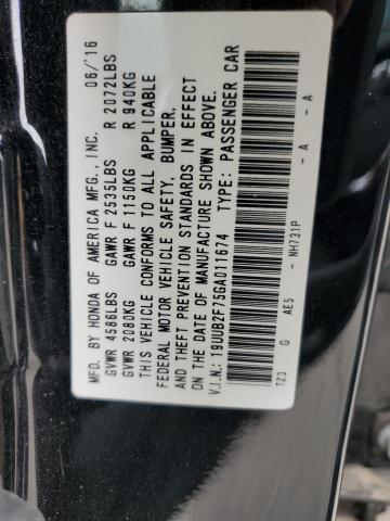 2016 ACURA TLX ADVANC 19UUB2F75GA011674