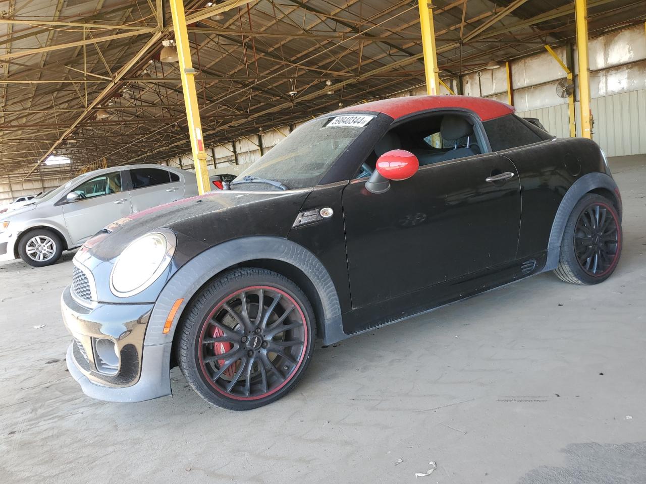 2012 Mini Cooper Coupe John Cooper Works vin: WMWSX5C5XCT141568