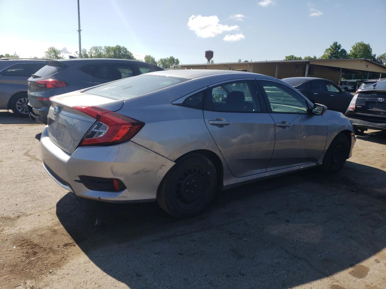 Lot #2810830609 2020 HONDA CIVIC LX