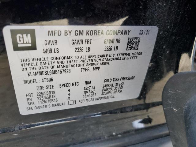 2021 Buick Encore Gx Select VIN: KL4MMESL9MB157928 Lot: 59985804