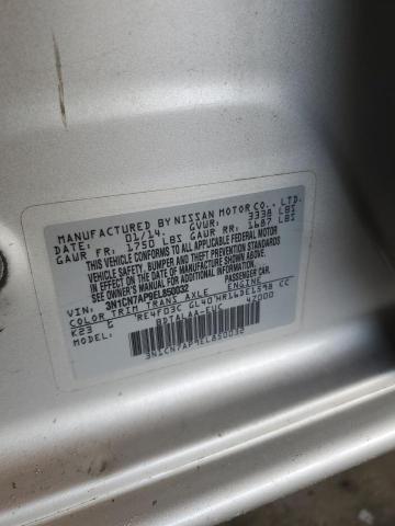 2014 Nissan Versa S VIN: 3N1CN7AP9EL850032 Lot: 57913964