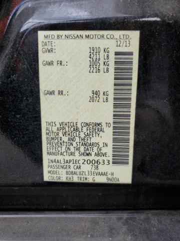 2014 Nissan Altima 2.5 VIN: 1N4AL3AP1EC200633 Lot: 58636384