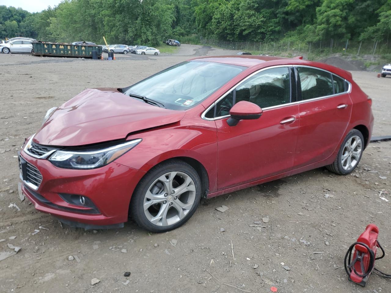 2018 Chevrolet Cruze Premier vin: 3G1BF6SM4JS632948