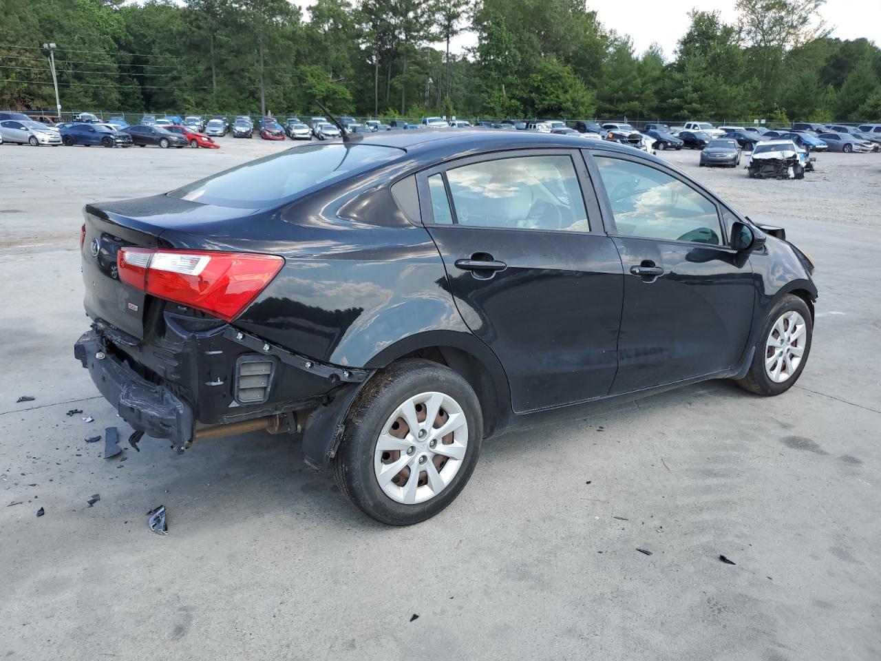 2013 Kia Rio Lx vin: KNADM4A37D6168207