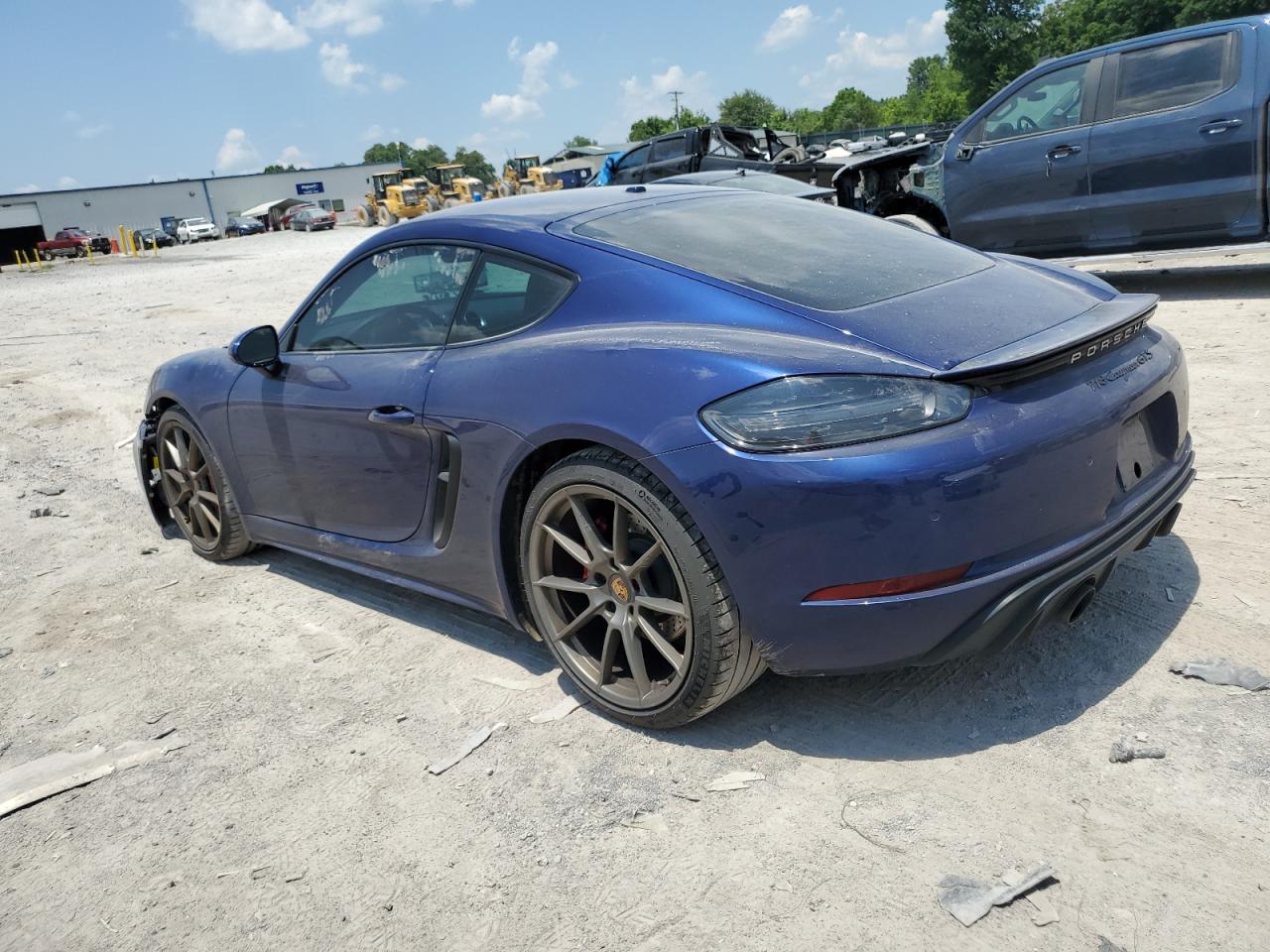 2022 Porsche Cayman Gts vin: WP0AD2A81NS268351