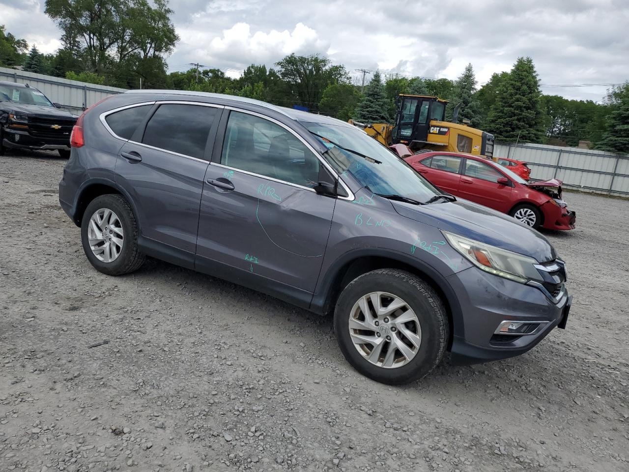 2HKRM4H76FH664240 2015 Honda Cr-V Exl