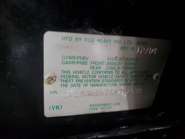 2005 Subaru Forester 2.5Xs VIN: JF1SG65635H741939 Lot: 59631764