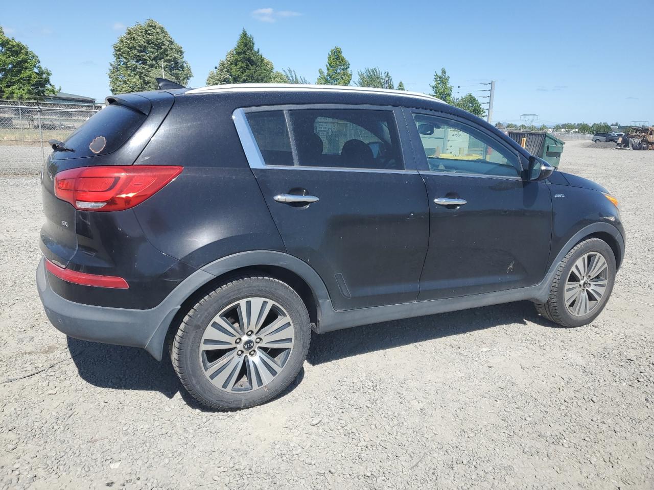 2014 Kia Sportage Ex vin: KNDPCCAC0E7619017