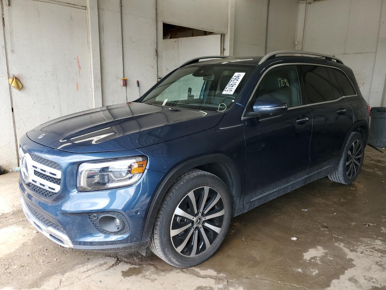 W1N4M4HB2NW237248 2022 Mercedes-Benz Glb 250 4Matic