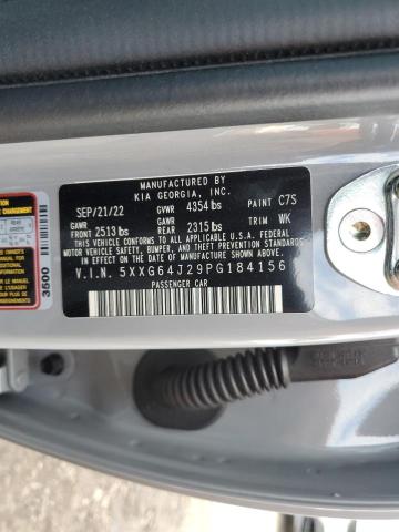 2023 Kia K5 Gt Line VIN: 5XXG64J29PG184156 Lot: 57613524