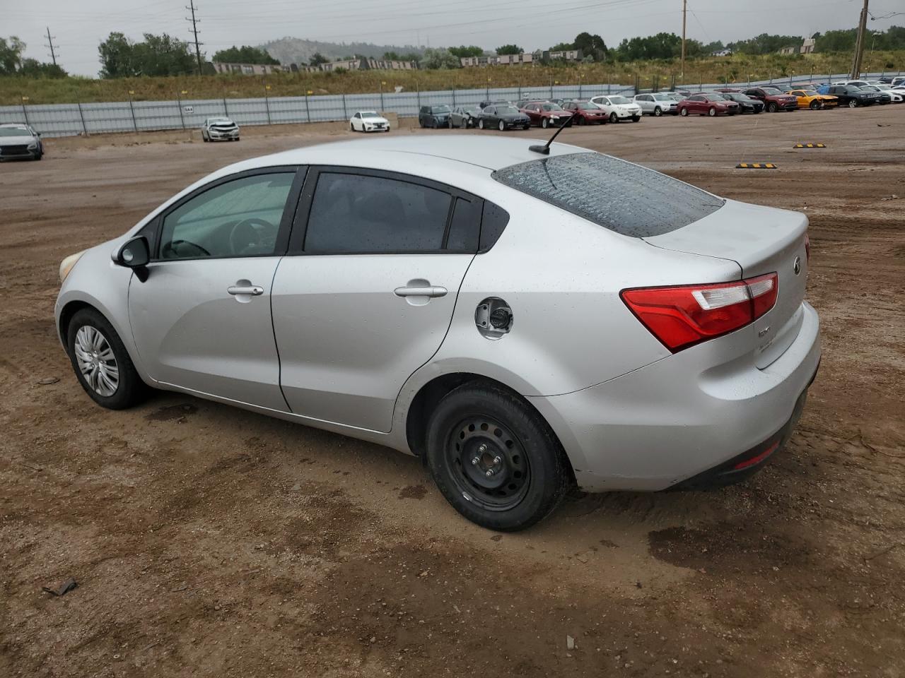 2014 Kia Rio Lx vin: KNADM4A35E6353809