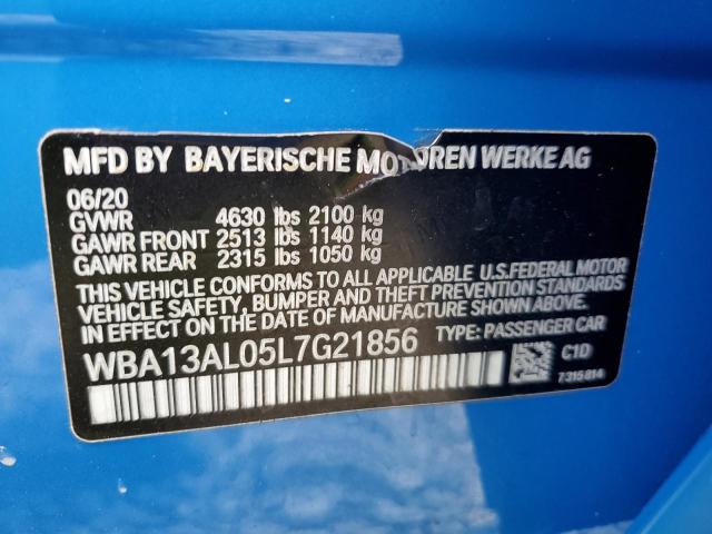 2020 BMW M235Xi VIN: WBA13AL05L7G21856 Lot: 57673944