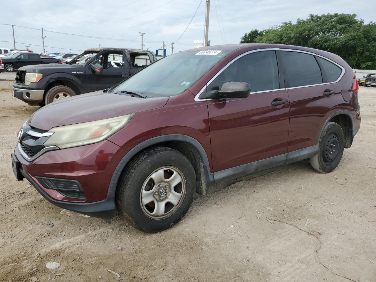 2HKRM3H35FH553055 2015 Honda Cr-V Lx