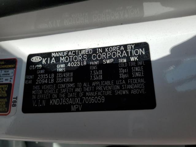 2020 Kia Soul Gt Line VIN: KNDJ63AUXL7016059 Lot: 57814304