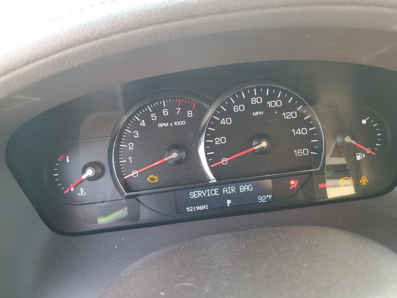 1GYEE637580105707 2008 Cadillac Srx