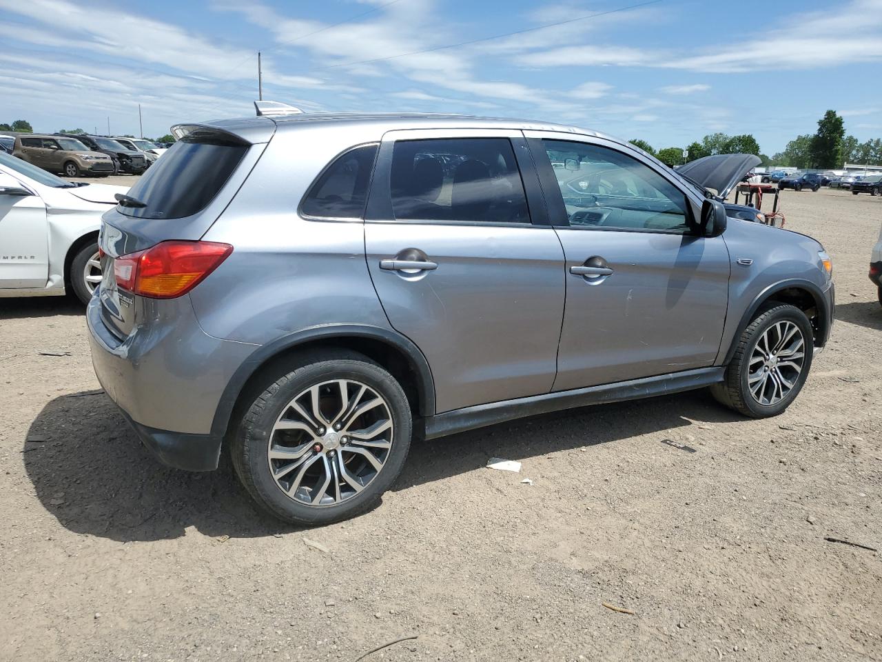 2017 Mitsubishi Outlander Sport Es vin: JA4AR3AU3HZ050924