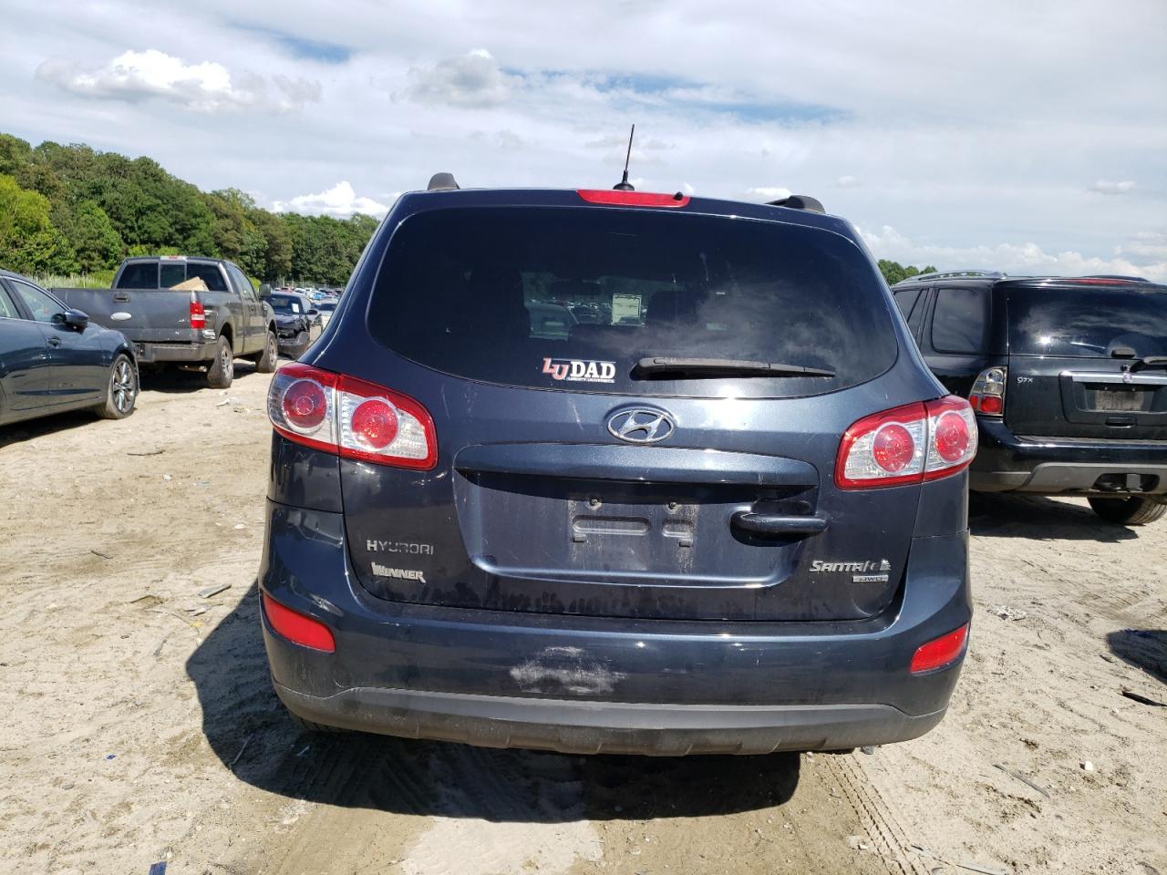 5XYZGDAB9BG008251 2011 Hyundai Santa Fe Gls