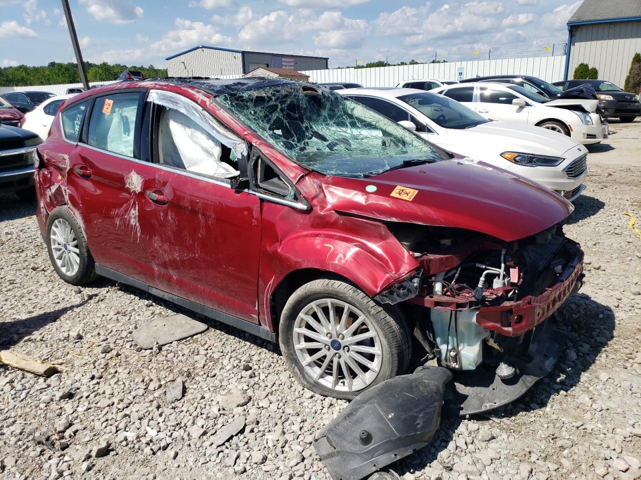 Lot #2843191082 2013 FORD C-MAX SEL