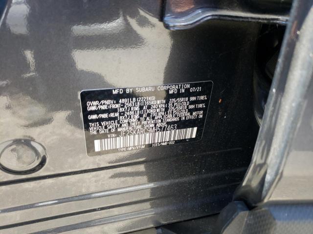 2021 Subaru Forester Sport VIN: JF2SKARC9MH577463 Lot: 59443704