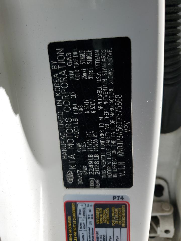 KNDJP3A56J7575868 2018 Kia Soul +