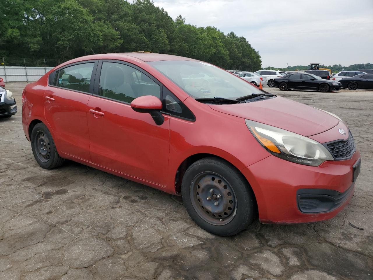 2013 Kia Rio Lx vin: KNADM4A30D6308405