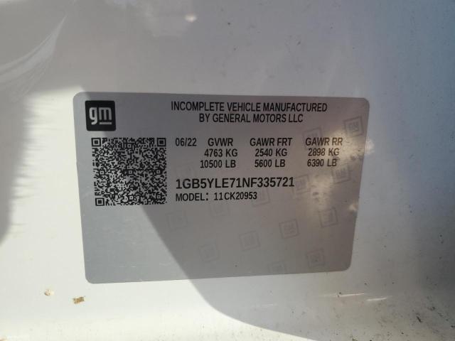2022 CHEVROLET SILVERADO - 1GB5YLE71NF335721