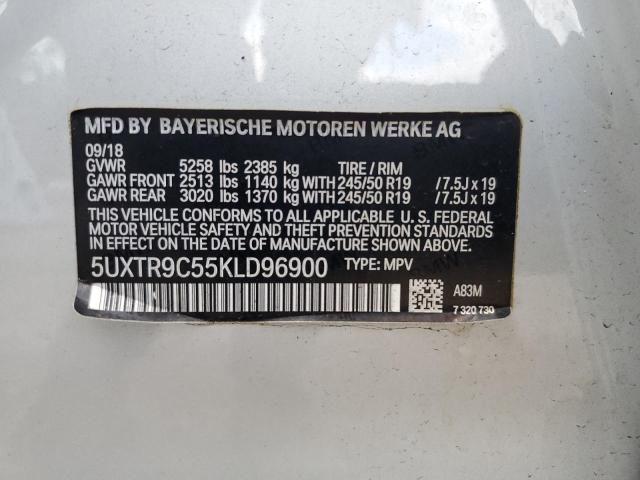 5UXTR9C55KLD96900 2019 BMW X3 - Image 14