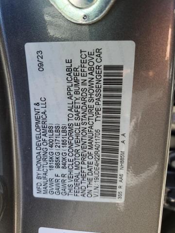 2024 ACURA INTEGRA 19UDE4H22RA011705